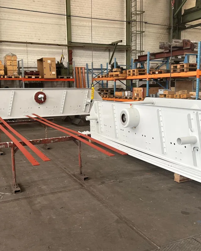 Zeefmachines bij Orbix Solutions in de werkplaats